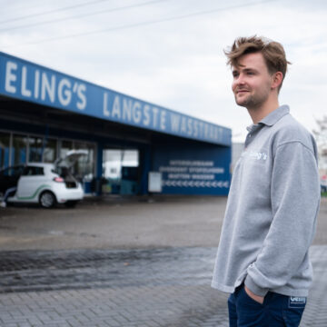Waterwinnaar Geling's Autowasstraat